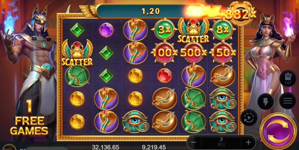 CCLIVE 戰神賽特遊戲畫面10